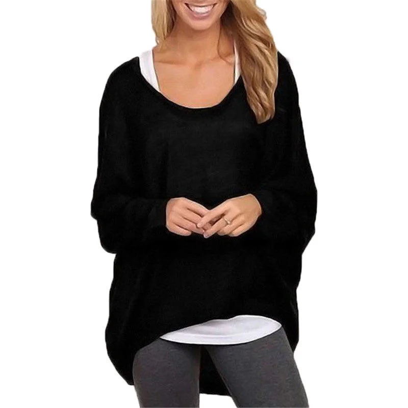 Plus Size Women Blouse Brand Fashion Long Sleeve Casual Loose Solid Shirts Tops 9 Colors-- Casual Formal Business Plus Size Women Blouse Brand Fashion Long Sleeve Casual Loose Solid Shirts Tops 9 Colors-- Casual Formal Business