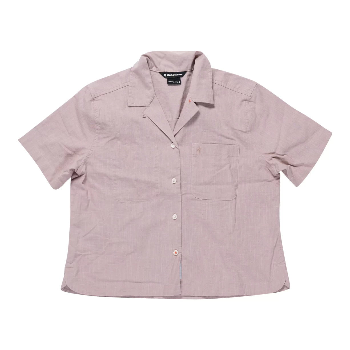 Black Diamond Equipment Cotton Linen Short Sleeve Shirt - Women's-- Striped Floral Plaid Black Diamond Equipment Cotton Linen Short Sleeve Shirt - Women's-- Striped Floral Plaid
