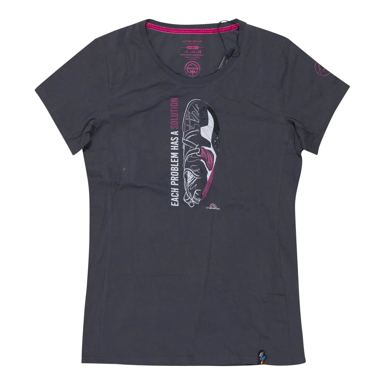 La Sportiva Solution T-Shirt-- Front Pockets Side Pockets Patch Pockets