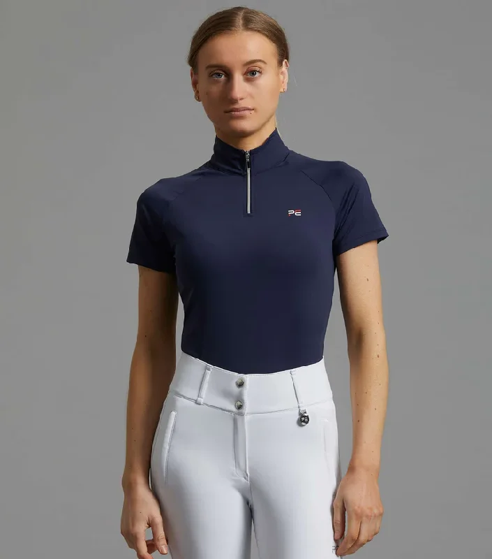 PEI Aura Ladies Riding Shirt (Navy)-- Casual Formal Business