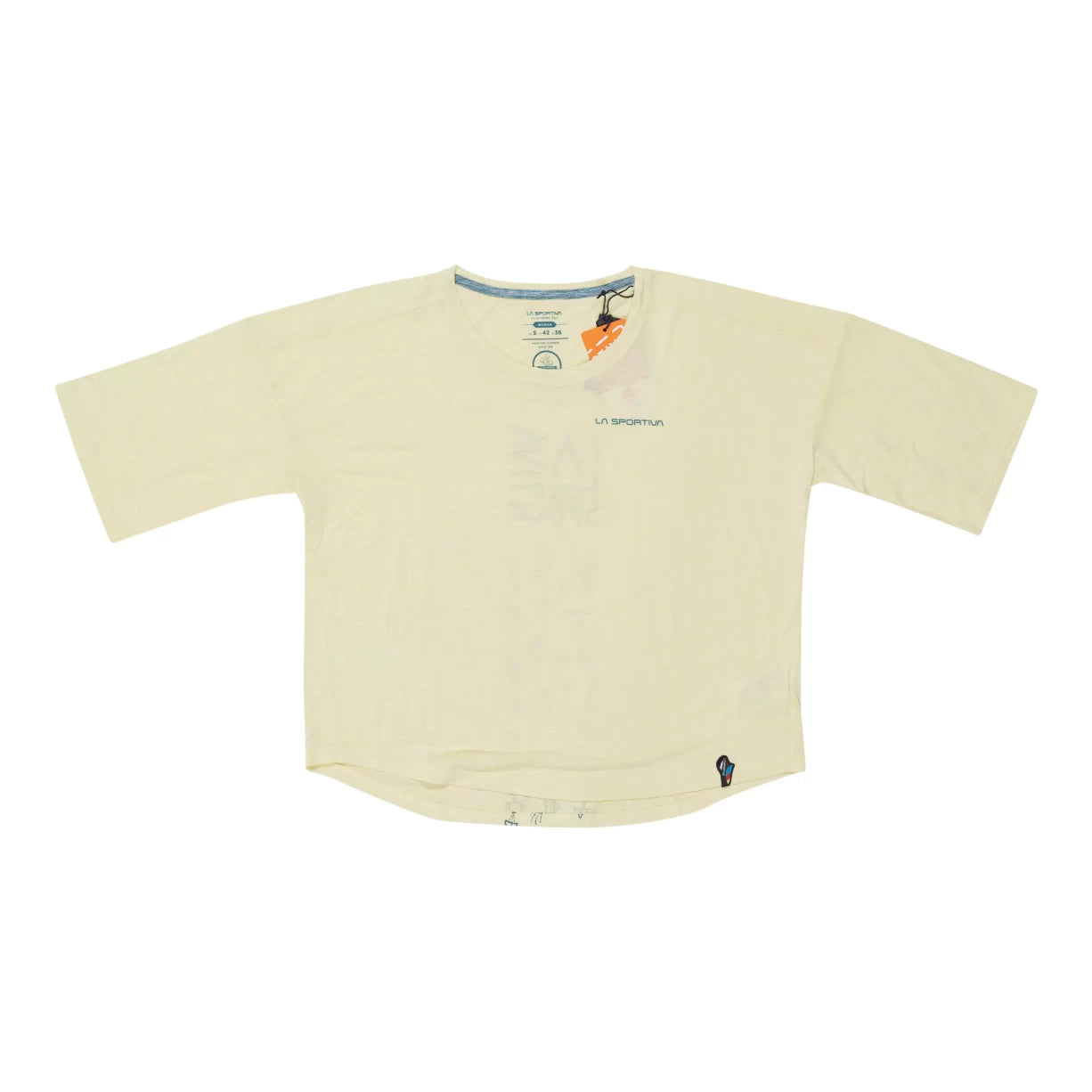 La Sportiva Cave Paint T-Shirt-- Wool Fabric Cashmere Fabric Tweed Fabric