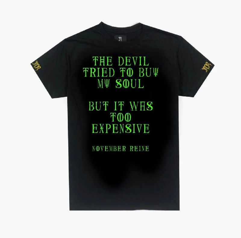 november reine (Black green "too expensive t-shirt)-- Rayon Fabric Velvet Fabric Corduroy Fabric november reine (Black green "too expensive t-shirt)-- Rayon Fabric Velvet Fabric Corduroy Fabric