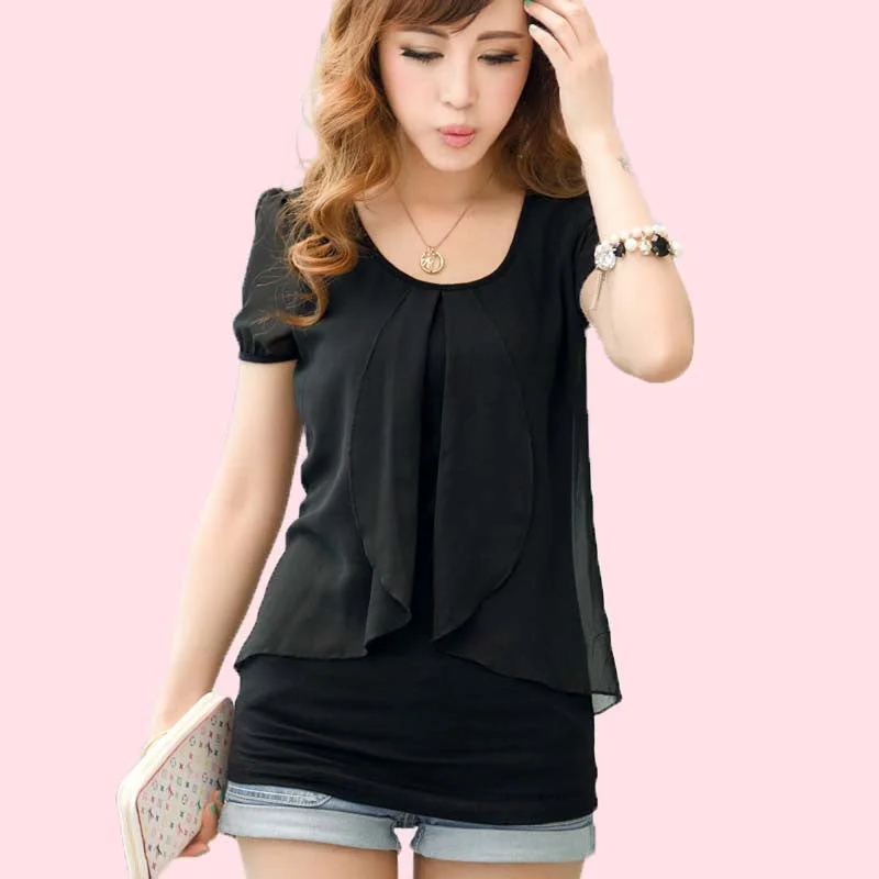 black short sleeve