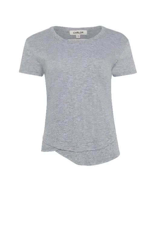 AVA MOCK LAYER T-SHIRT-- Layered Multi-layer Single Layer