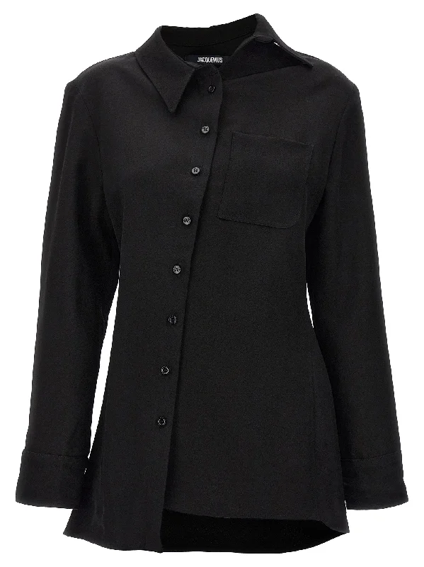 La Chemise Pablo Shirt-- Graphic T-Shirt Round Neck Polyester