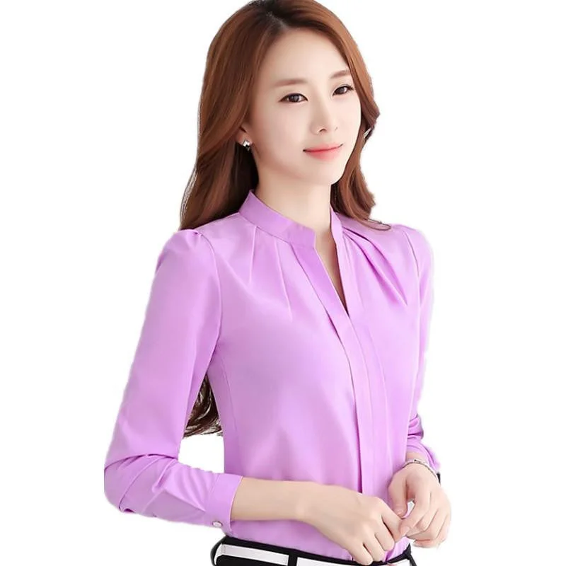 Long sleeve purple