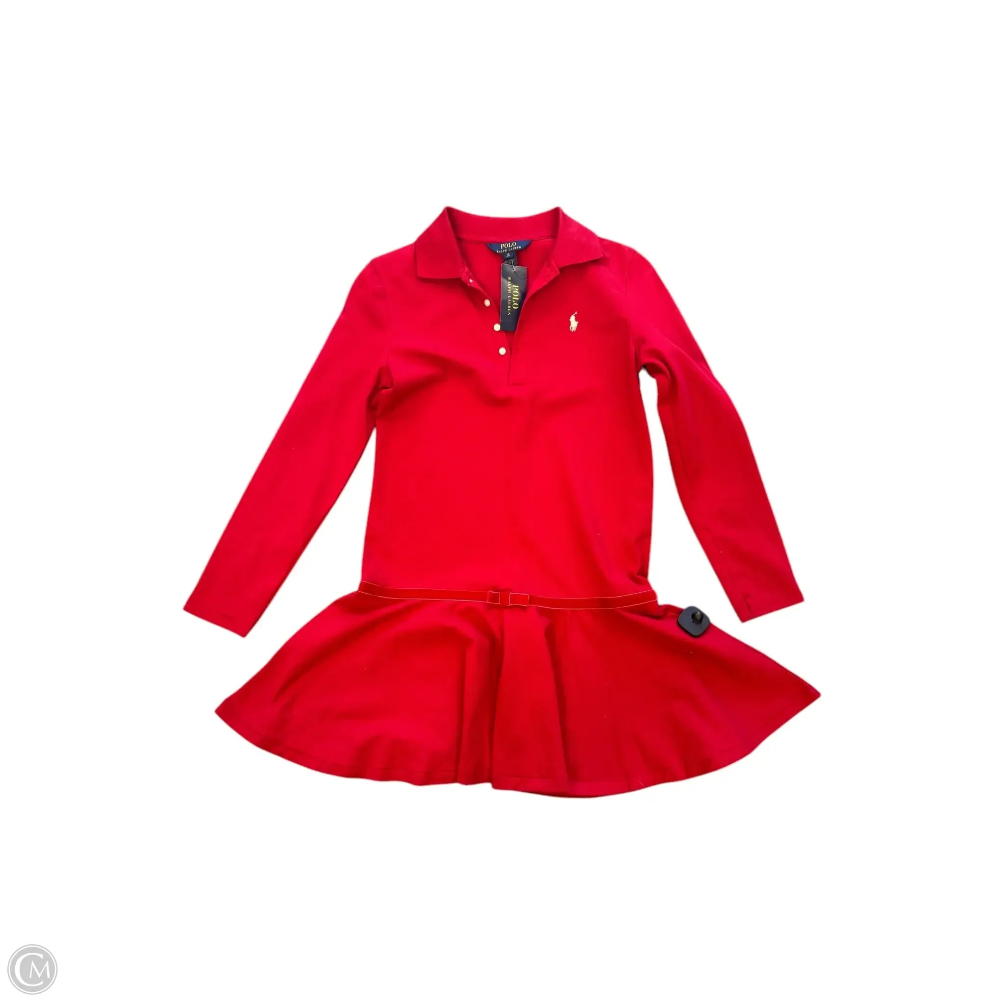 Dress Casual Short By Polo Ralph Lauren In Red, Size: 16 Tunics Hiking breathable
