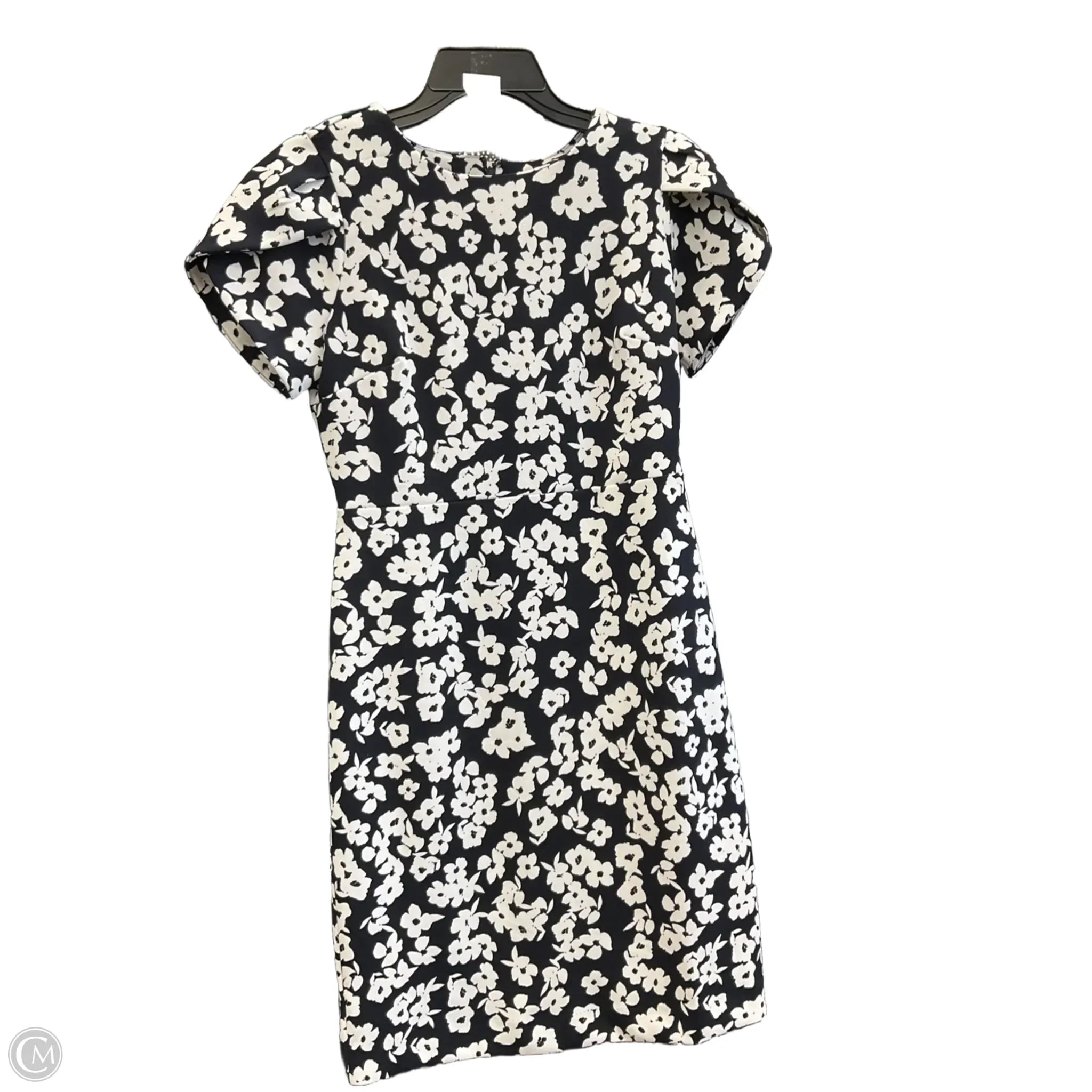 Dress Work By Ann Taylor In Floral Print, Size: 4p Tunics Sophisticated sleek