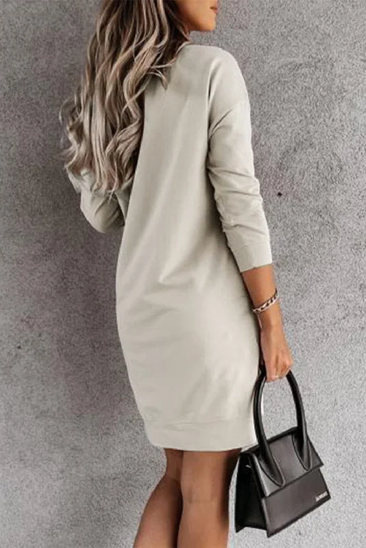 Elegant Mini Dress Comfortable Polka Dot Mini Dress