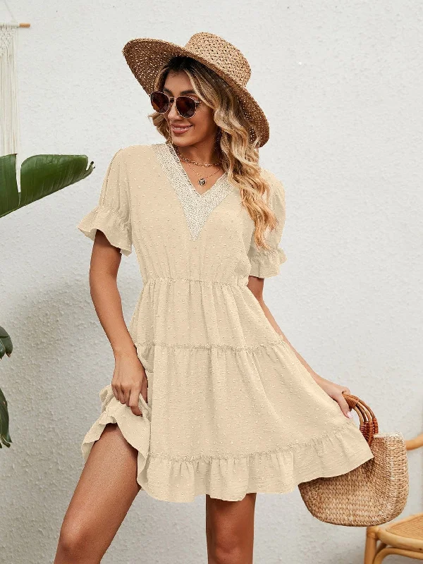 Comfortable Mini Dress Fashionable Off-Shoulder Mini Dress