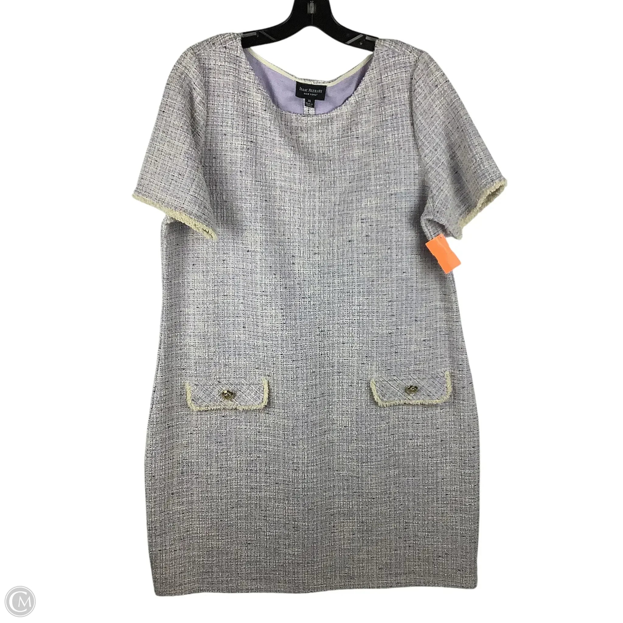 Dress Casual Short By Isaac Mizrahi In Purple, Size: Xl Tunics Stylish modern