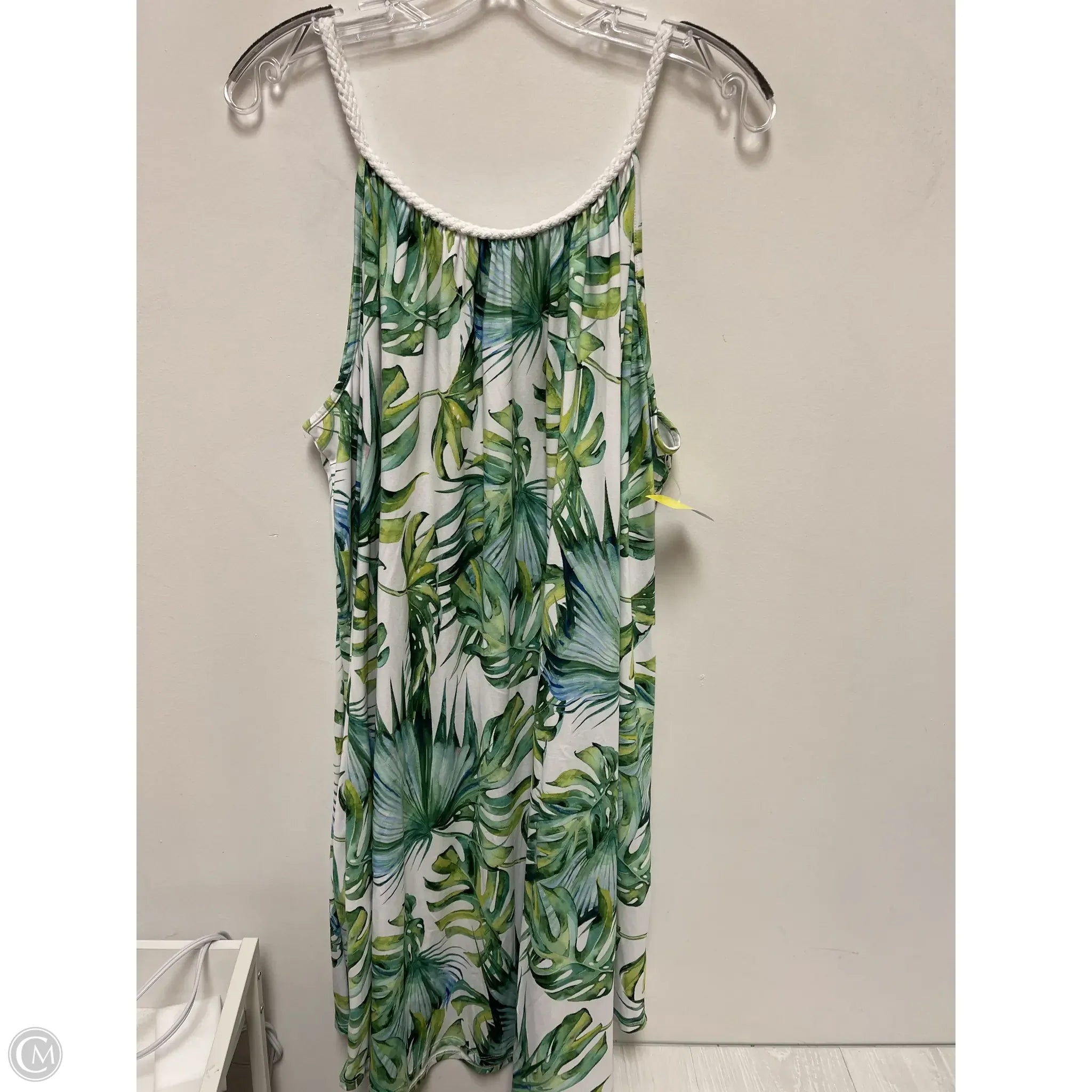 Dress Casual Short By Indigo Soul In Tropical Print, Size: Xl Tunics Cozy comfortable Dress Casual Short By Indigo Soul In Tropical Print, Size: Xl Tunics Cozy comfortable