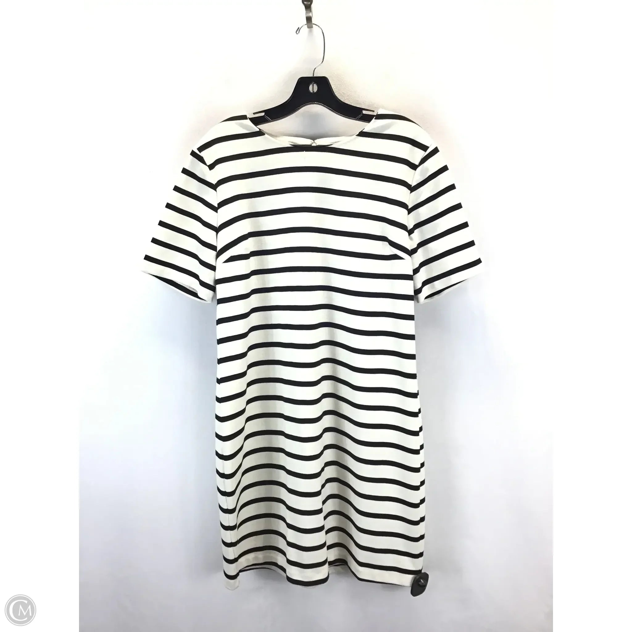 Dress Casual Midi By Old Navy In Black & White, Size: L Tunics Luxurious high-end