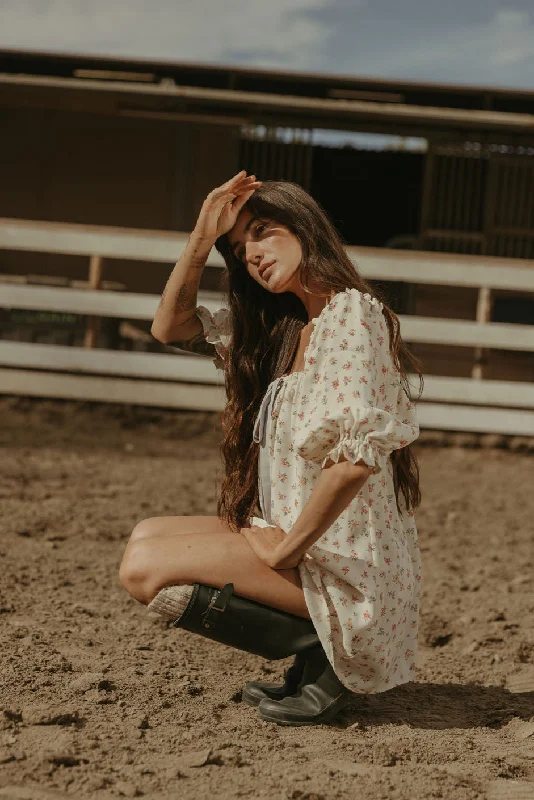 Darling Mini Dress by Rumoured Trendy Off-Shoulder Dress Mini