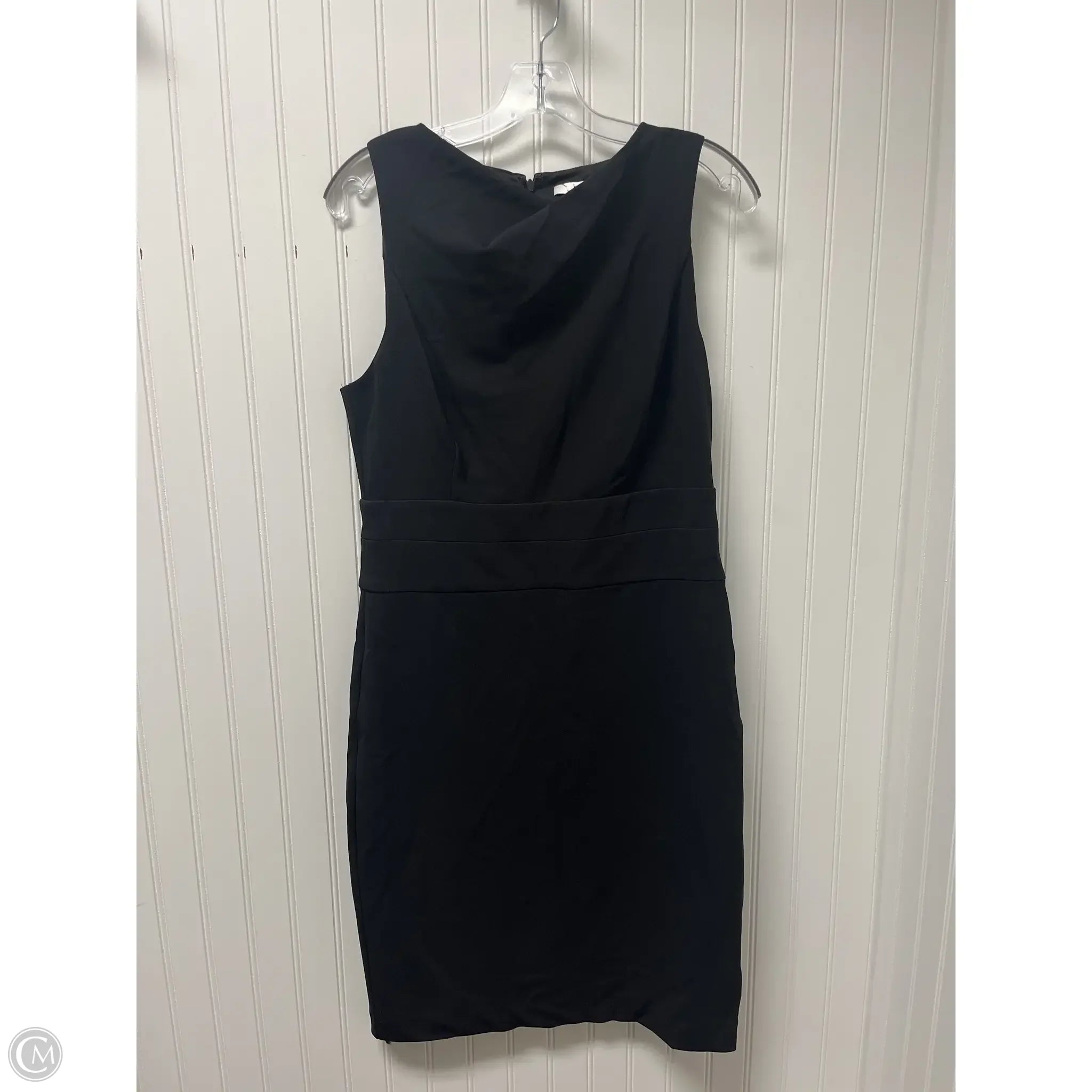 Dress Designer By Halston In Black, Size: M Pencil Office Professional