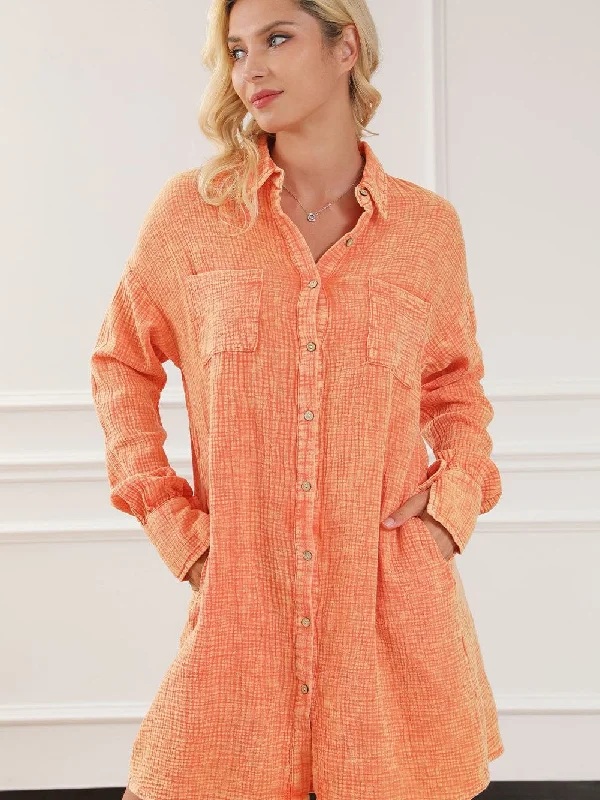Oversized Mini Dress Chic Puff Sleeve Mini Dress