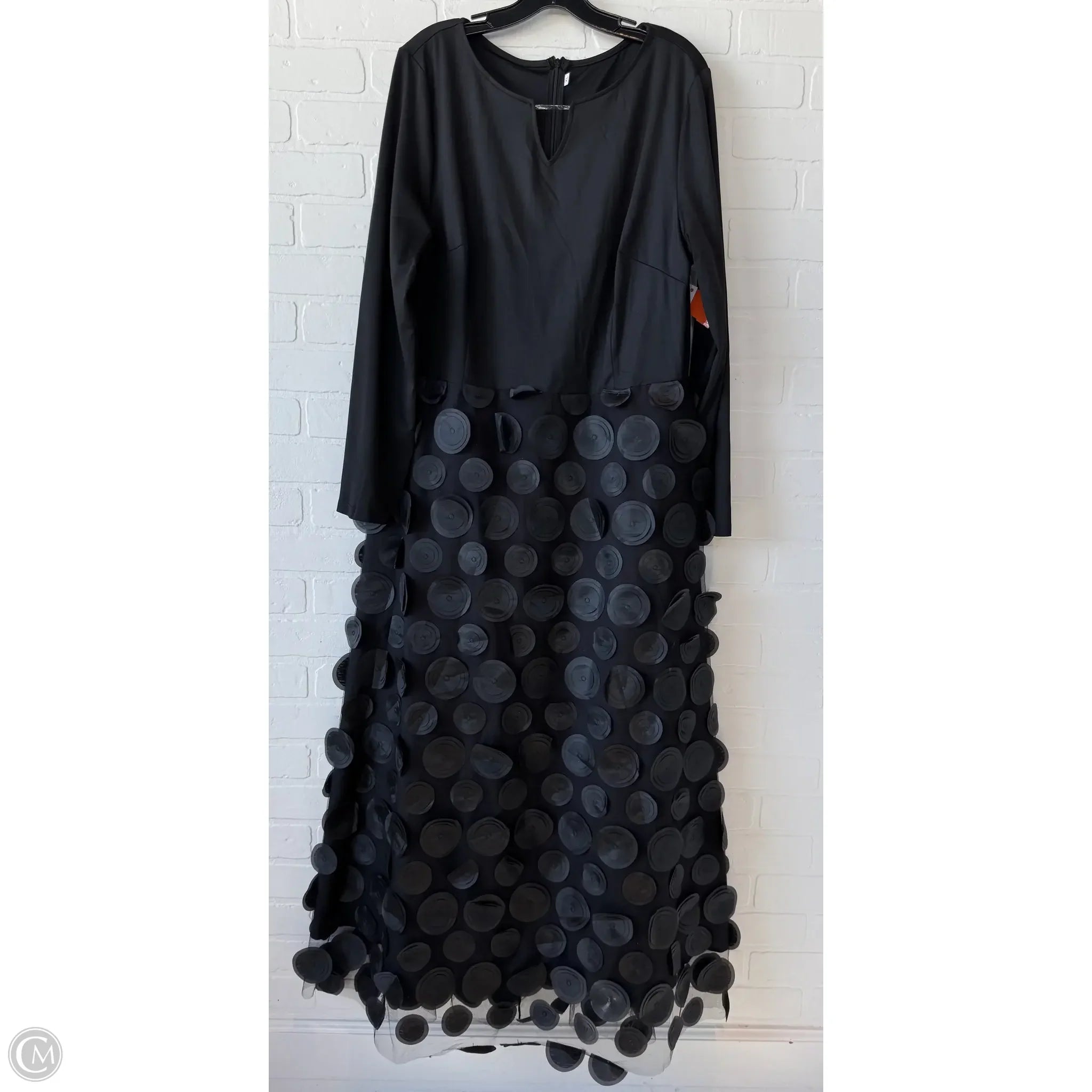 Dress Casual Maxi By Cme In Black, Size: Xl Maxi Flowy Bohemian
