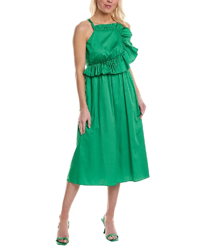 CROSBY by Mollie Burch Genevieve Midi Dress Tunics Fleece cozy