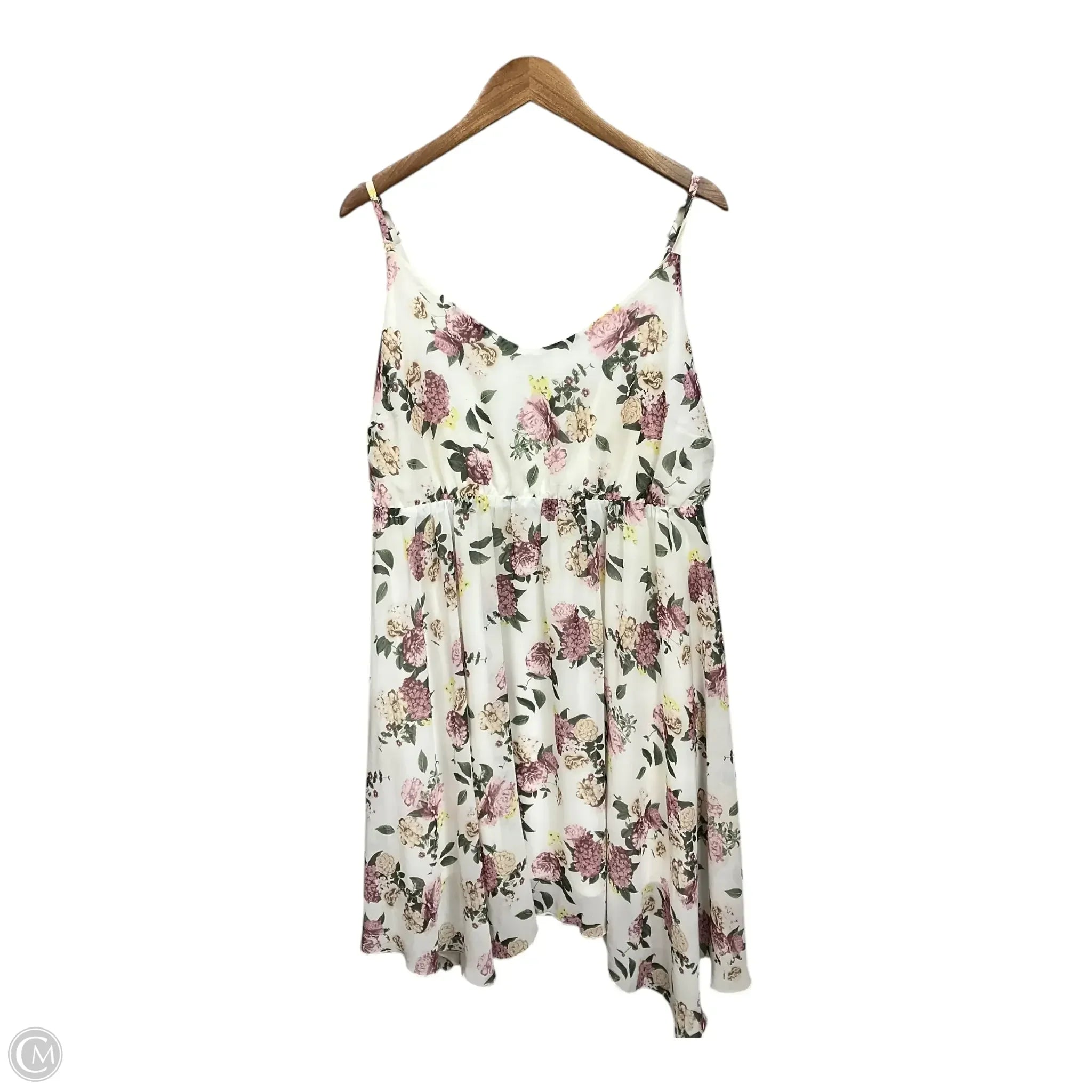 Dress Casual Midi By Torrid In Floral Print, Size: 2x Tunics Running lightweight