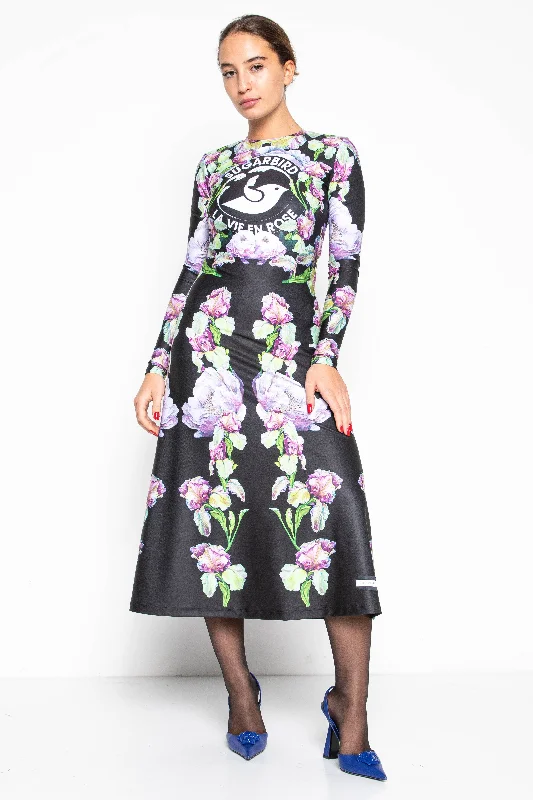 Tilla La Vie En Rose Black dress Tunics Stylish elegant