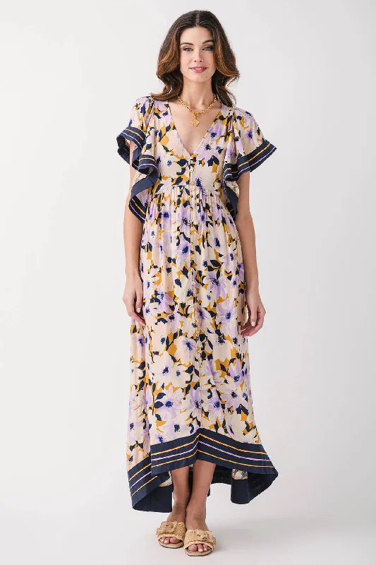 Olivaceous Vivienne Floral Maxi Dress Tunics Vintage classic