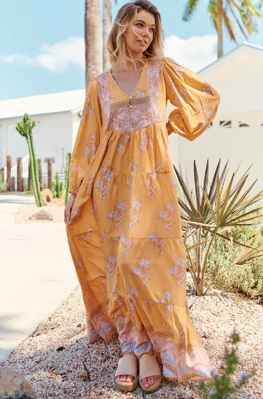 Ellie Maxi Dress - Mango Elegant Long Evening