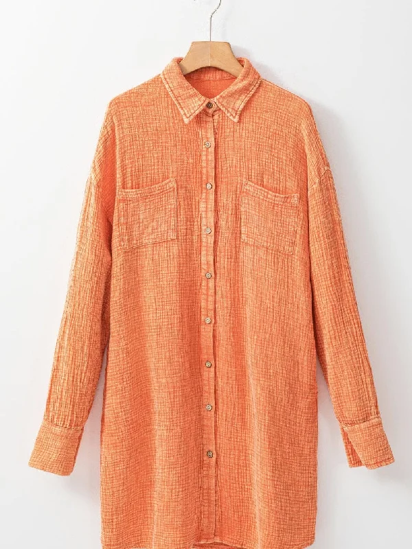 Fall-Ready Mini Dress Fashionable Denim Mini Dress