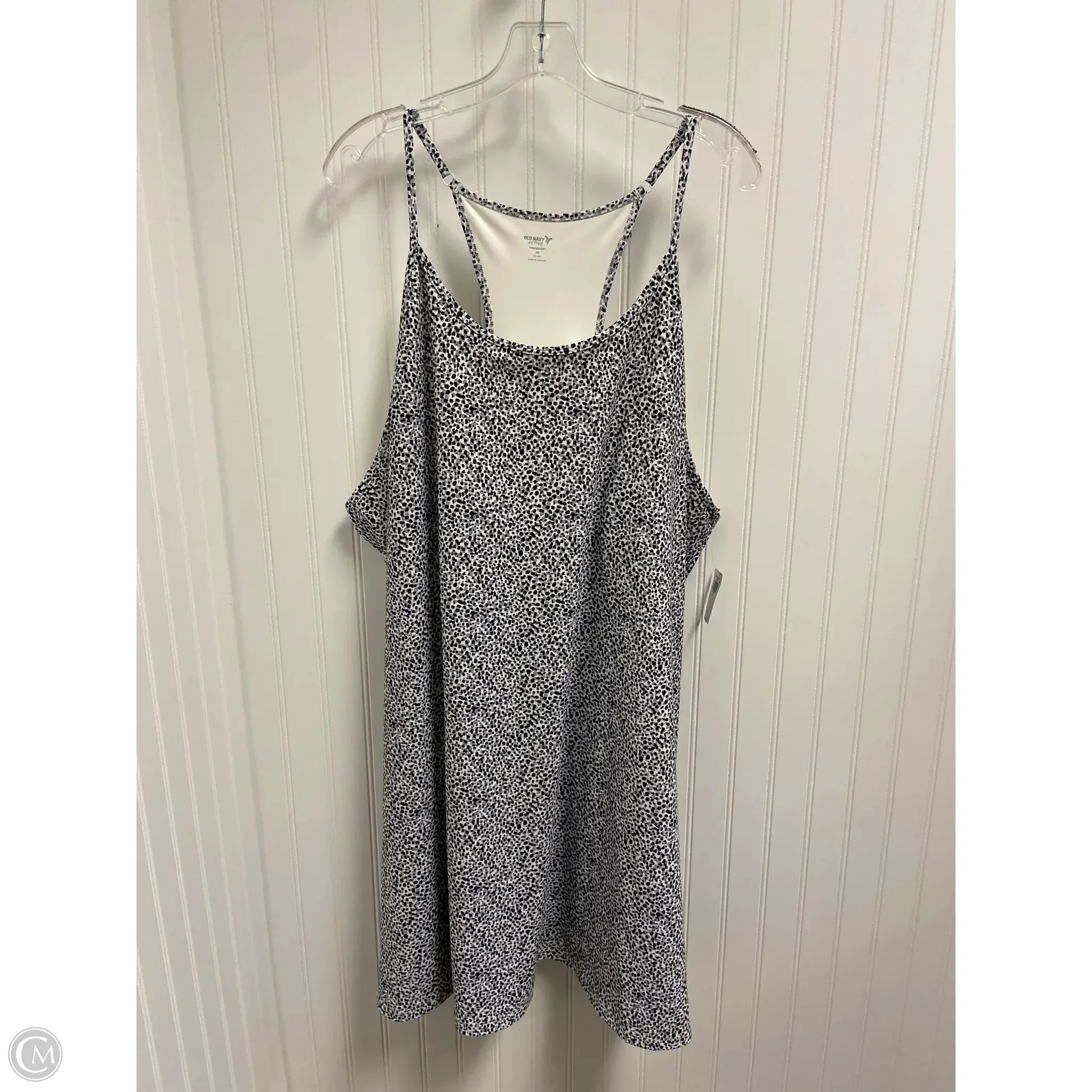 Athletic Dress By Old Navy In Animal Print, Size: 4x Tunics Yoga stretchy