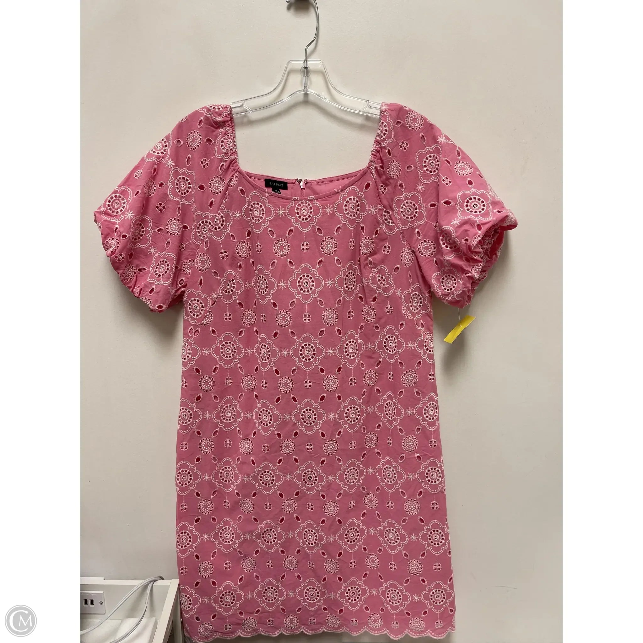 Dress Casual Short By Talbots In Pink, Size: M Tunics Practical easy-care