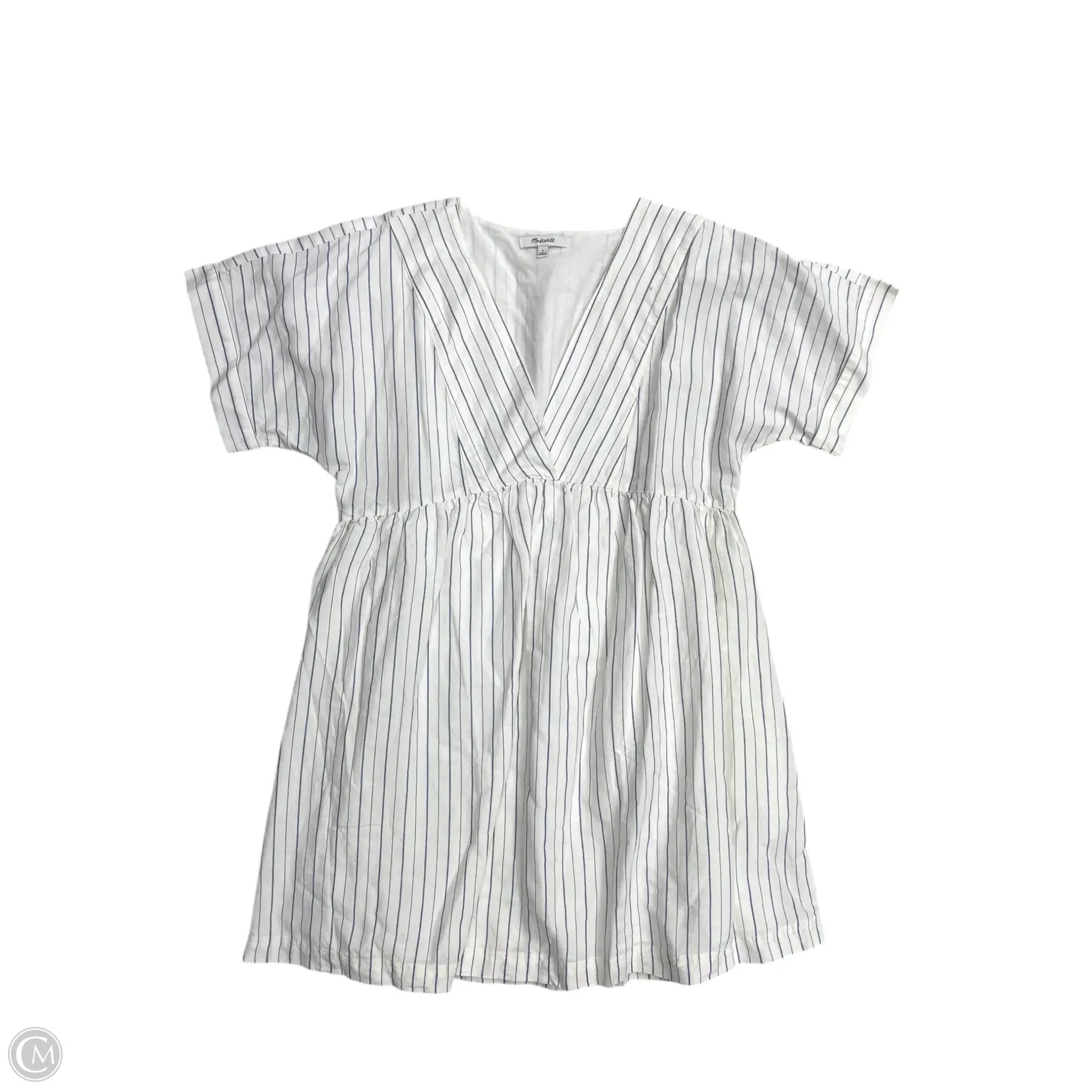 Dress Casual Maxi By Madewell In Striped Pattern, Size: L Tunics Fashionable trendy