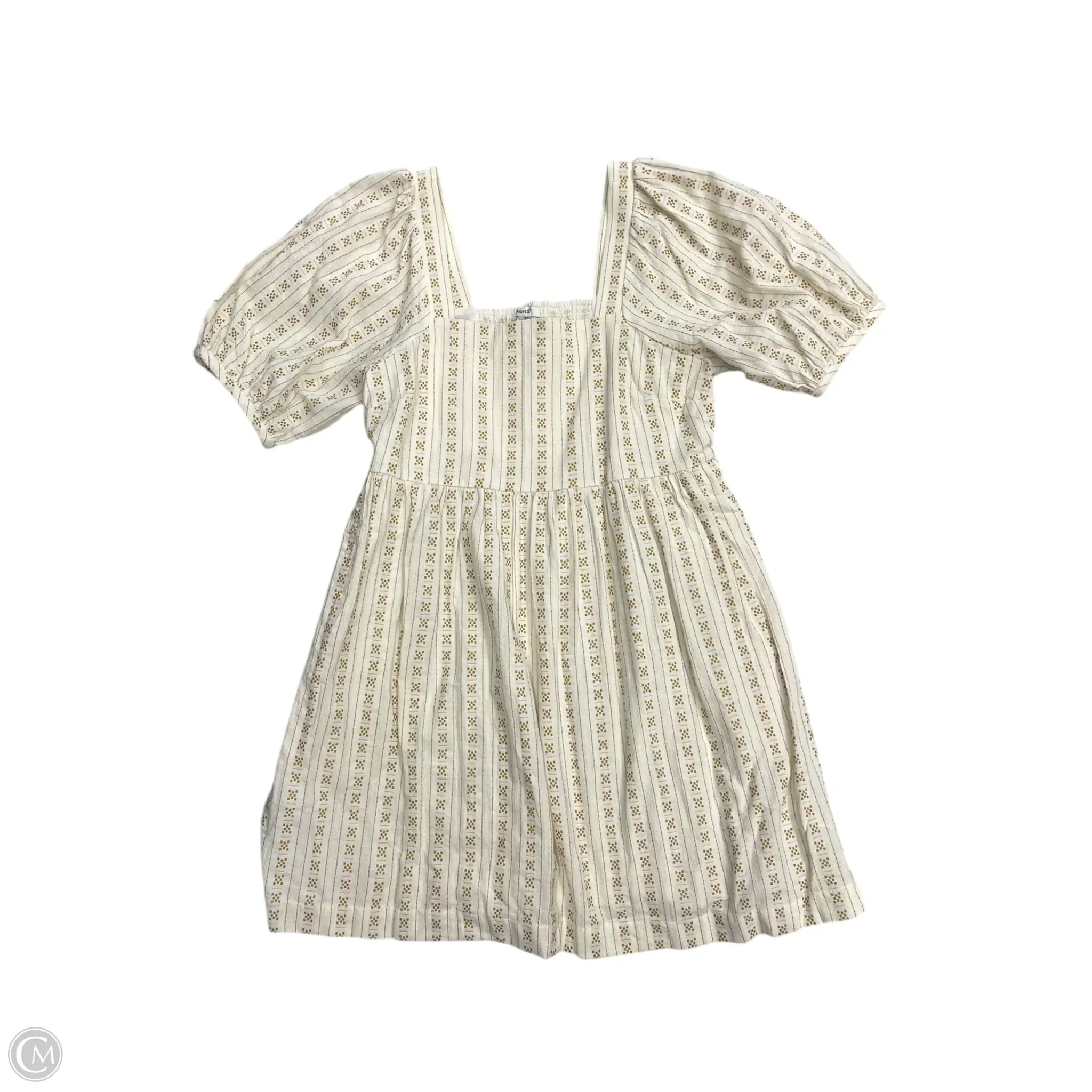 Dress Casual Midi By Madewell In Cream, Size: L Tunics Versatile functional