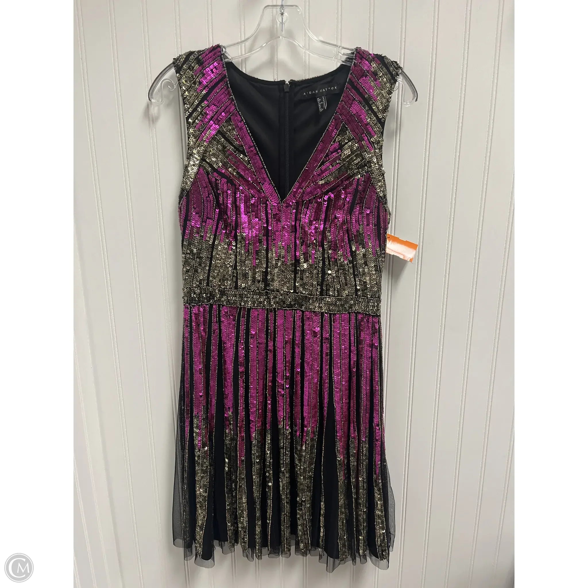 Dress Party Short By Cmb In Purple, Size: S Tunics Polka dots