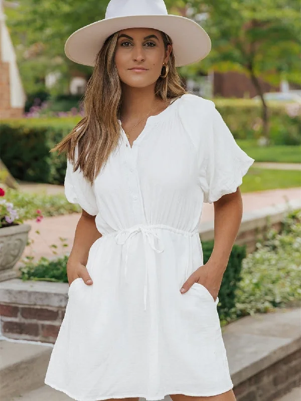 Bohemian V-Neck Mini Dress Elegant Tulle Mini Dress