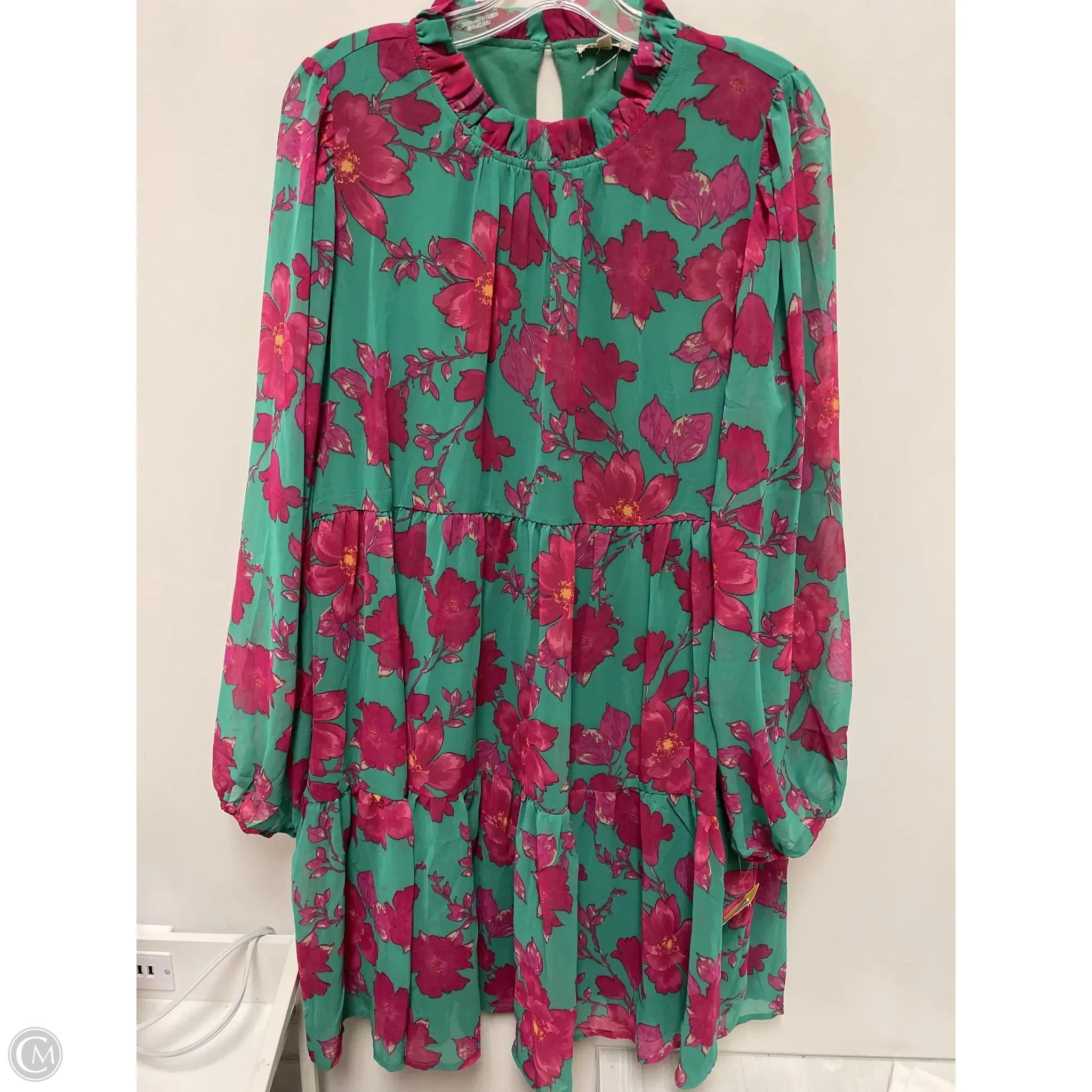 Dress Casual Short By Jodifl In Green, Size: L Tunic Top Casual