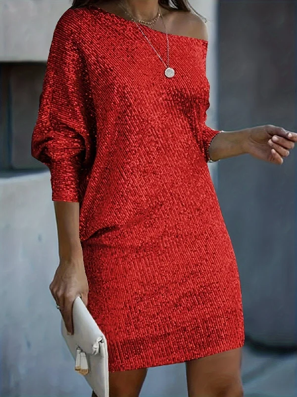 Simple Mini Dress Fashionable Party Mini Dress