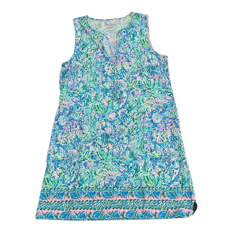 Dress Designer By Lilly Pulitzer In Multi, Size:L Tunics Winter warm