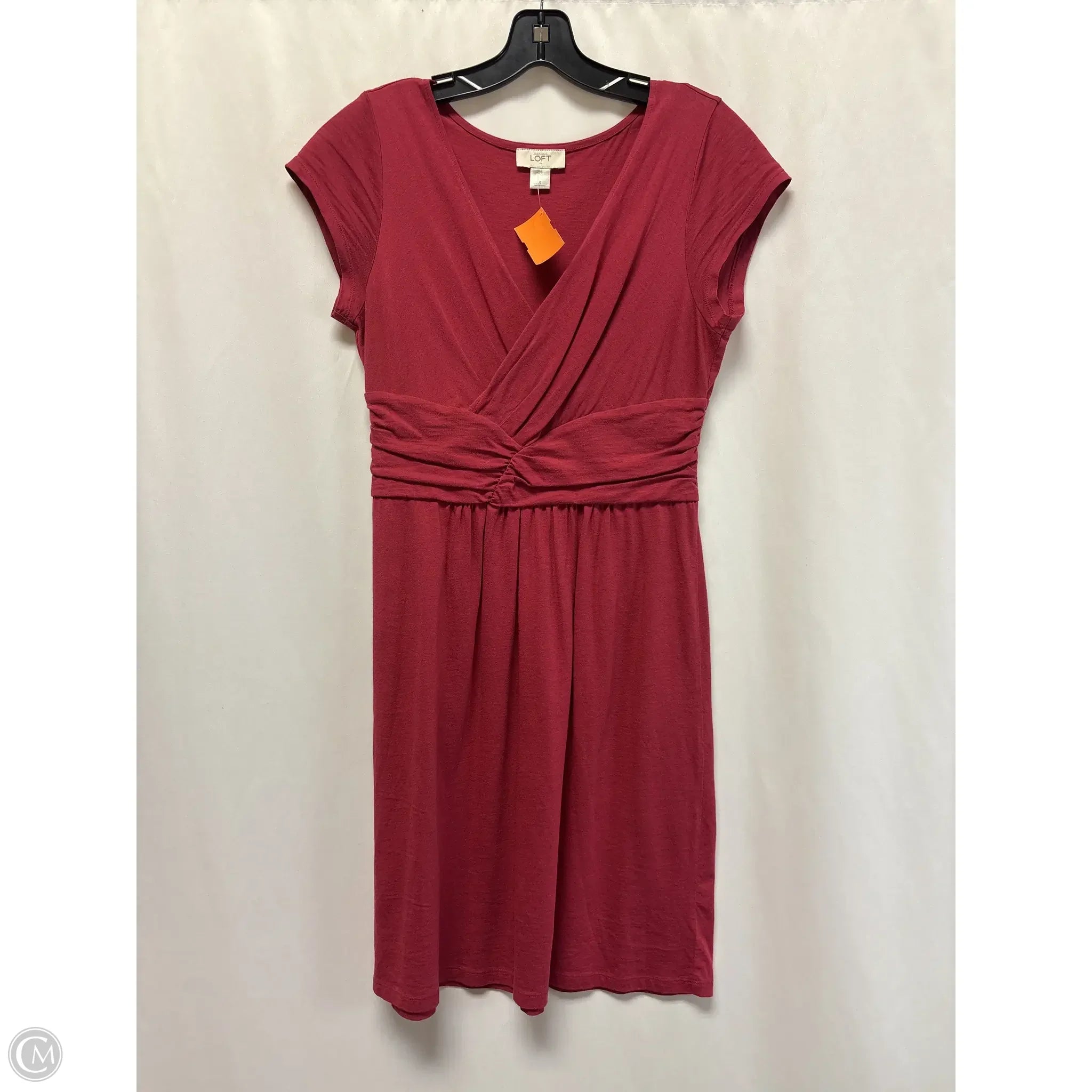 Dress Casual Midi By Loft In Pink, Size: S Elegant Long Evening