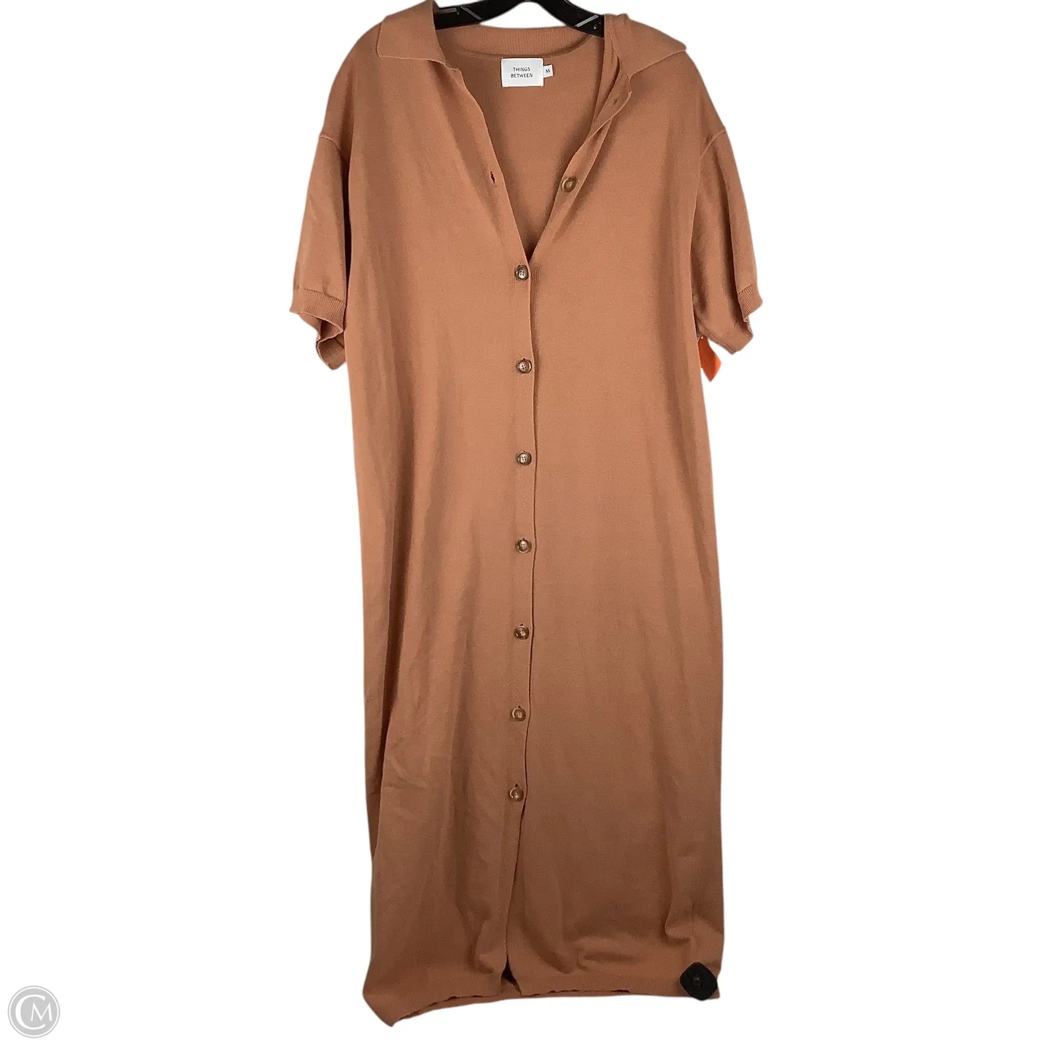 Dress Casual Midi By Cmc In Orange, Size: M Tunics Trendy modern