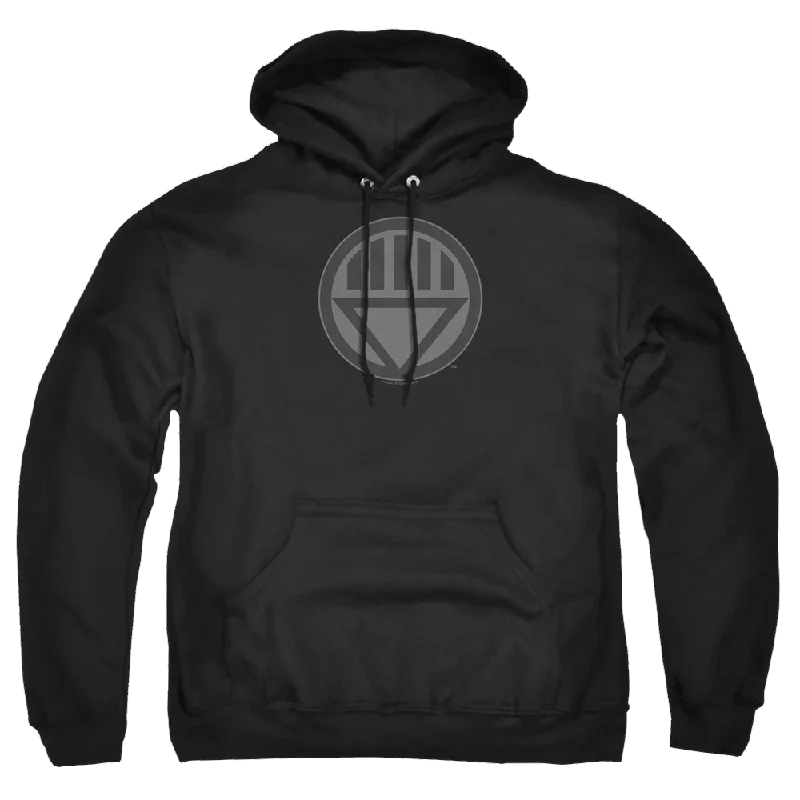Green Lantern Black Symbol - Pullover Hoodie Halter Neck Top