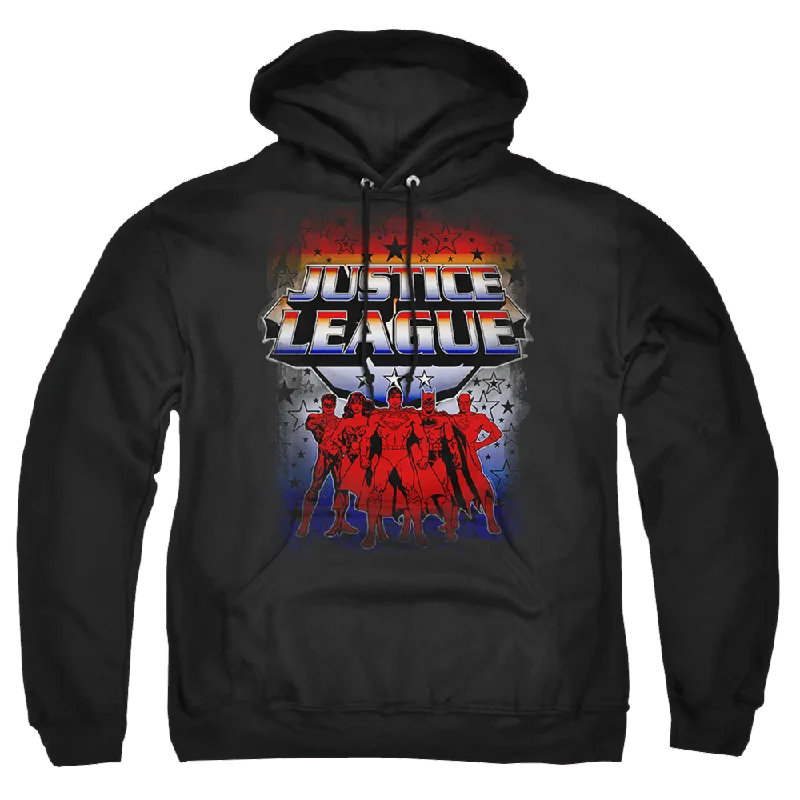 Justice League Star League Pullover Hoodie Halter Neck Top