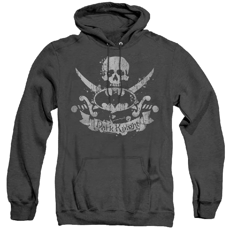 Dc Batman Dark Pirate - Heather Pullover Hoodie Honey Neck Pullover