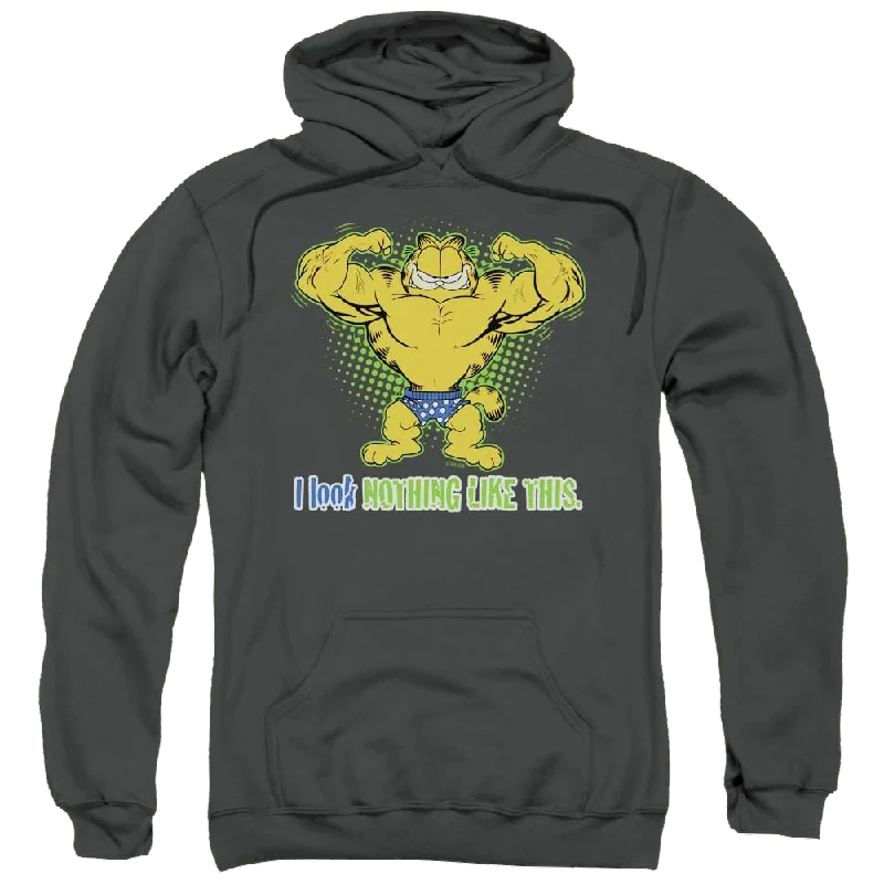 Garfield Nothing Like This - Pullover Hoodie Gathered Sleeve Pullover