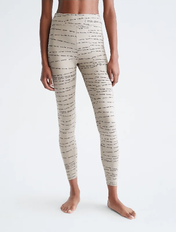 Calvin Klein CK Sport Embossed Icon High Waist Full Length Leggings - Women Comfortable Full-Body Compression Leggings Calvin Klein CK Sport Embossed Icon High Waist Full Length Leggings - Women Comfortable Full-Body Compression Leggings