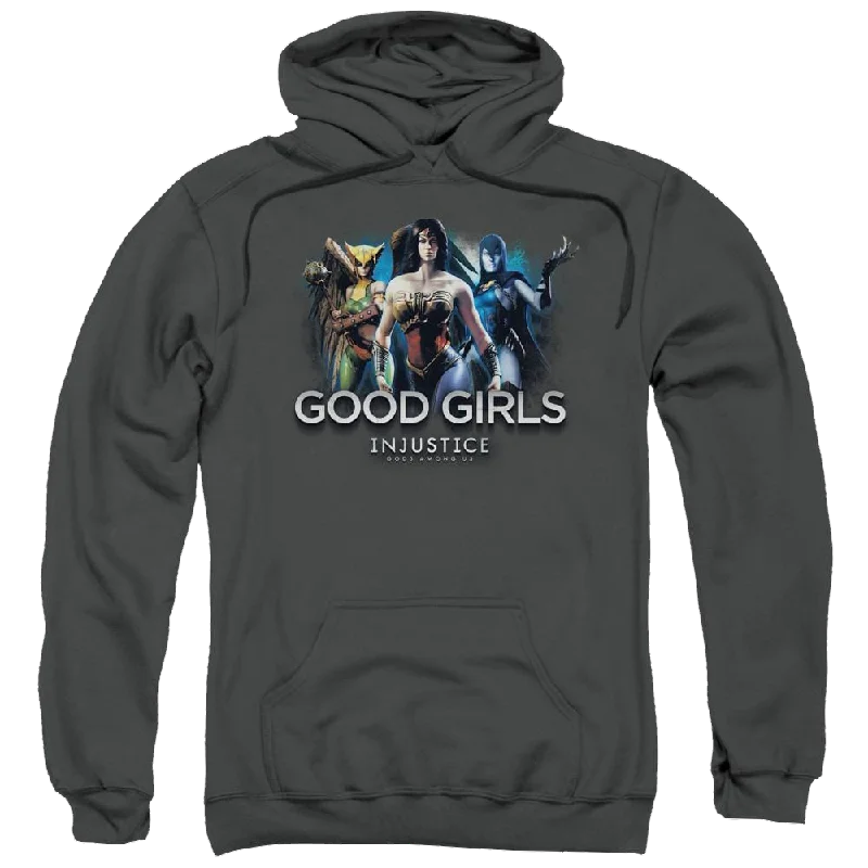 Injustice Gods Among Us Good Girls Pullover Hoodie Turtleneck Warm Pullover
