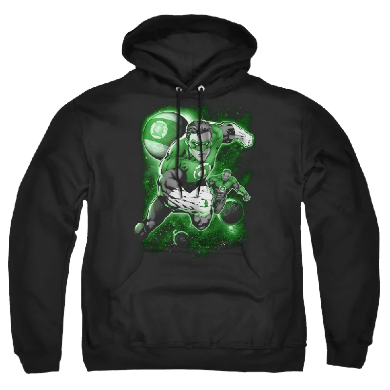Green Lantern Lantern Planet - Pullover Hoodie Boyleg Sleeve Pullover