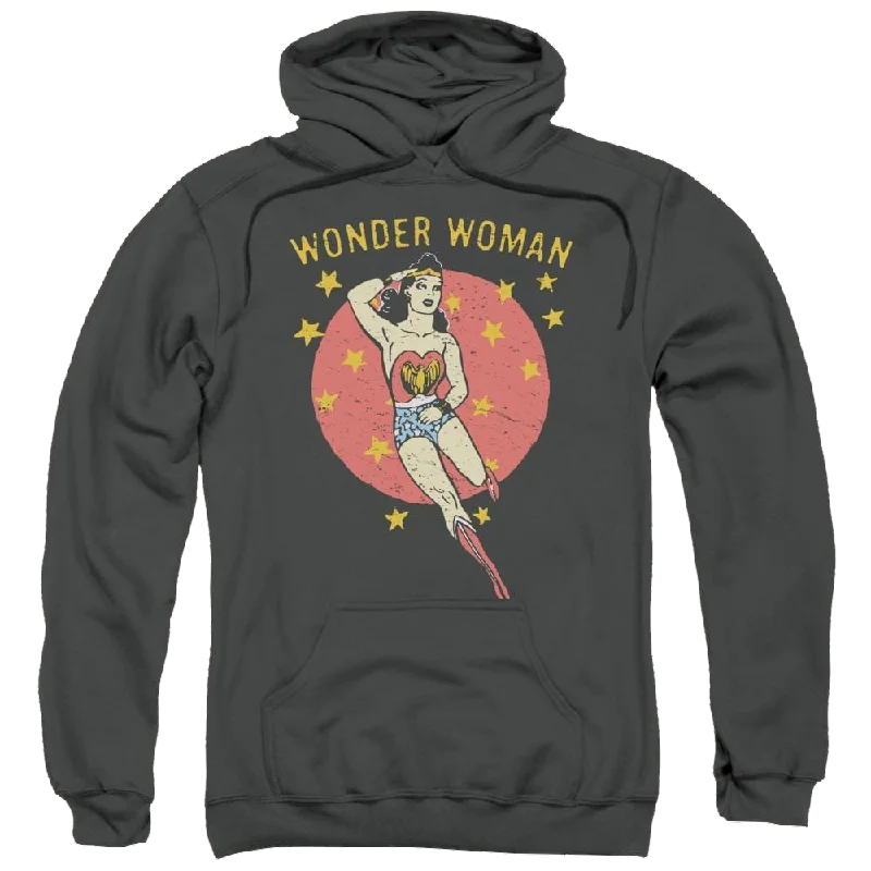 DC Comics Wonder Circle - Pullover Hoodie Hooded Pullover Sweater
