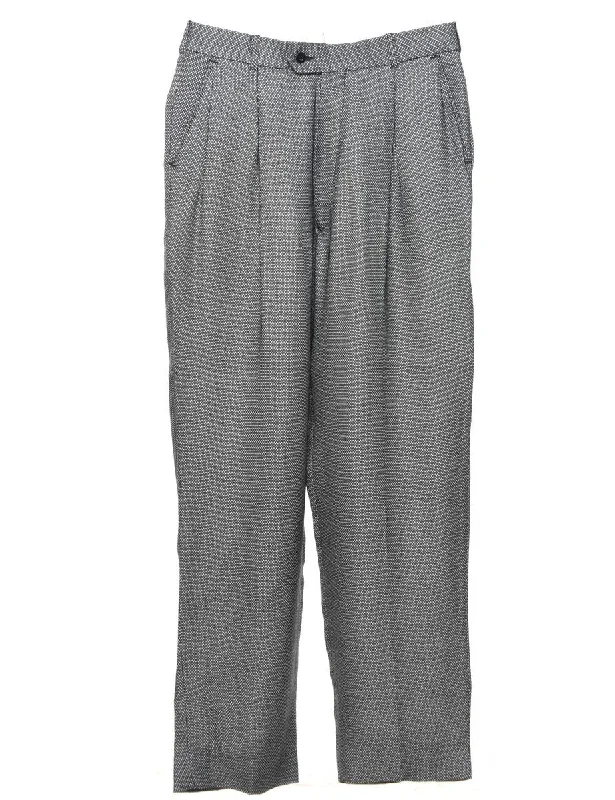 Printed Trousers - W30 L30 Trousers versatile all-occasion