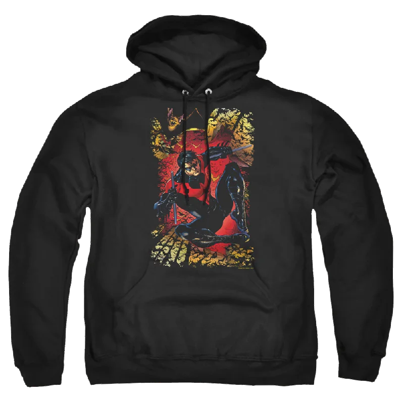 Justice League Nightwing #1 Pullover Hoodie Chunky Knit Pullover
