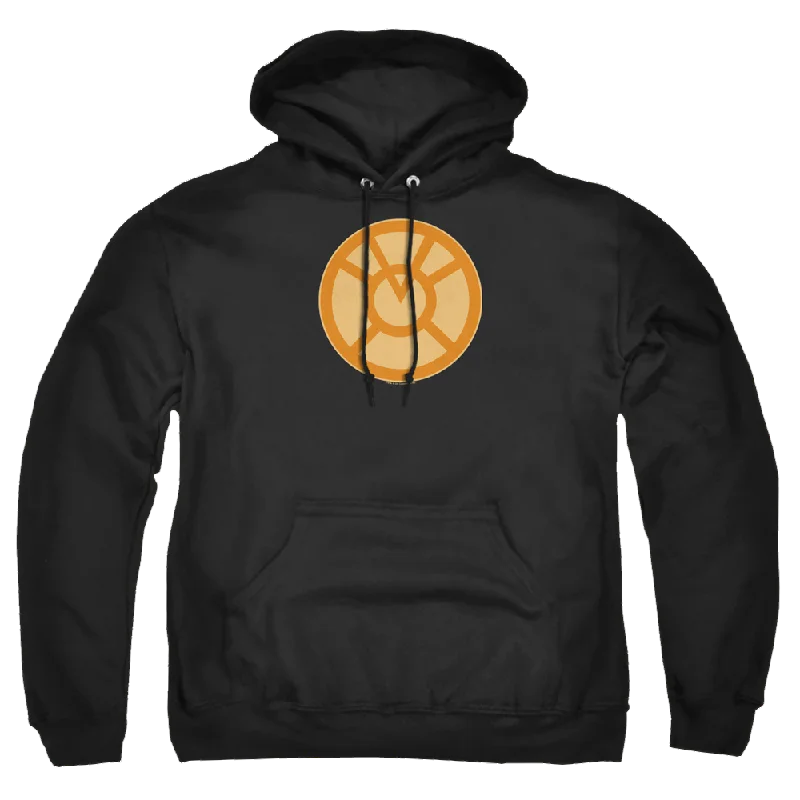 Green Lantern Orange Symbol - Pullover Hoodie Bell Sleeve Stylish