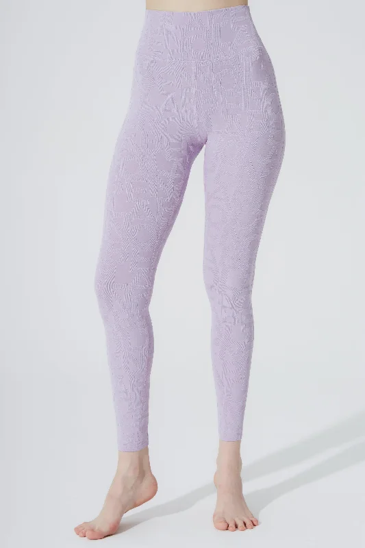 Classic Déese Fleur Legging 3D - Lavender Elegant Sheer Leggings